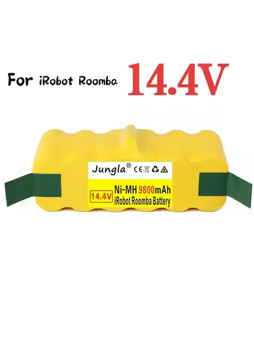 Ni-MH Rechargeable Battery 14.4V 9800mAh , Compatible with IRobot Roomba Vacuum Cleaner 500 510 530