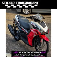 STRIPING STICKER ALL NEW AEROX CONNECTED 155 NVX TRANSPARENT PHILIPPINES VIBES