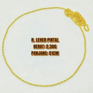 Rantai leher pintal(emas916)(2.30g)