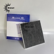 [Than Hoạt Tính] Lọc gió điều hòa máy lạnh Accent(18-23)Tucson(16-23) Sonet Kona(97133D1000/97133D30