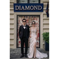 Service black bow, high quality standard bow tie