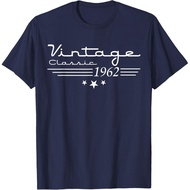 Vintage 63Th Birthday Decorations Vintage 1962 63 Years Old T-Shirt
