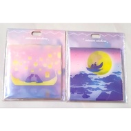 Official Japan Disney Store - Square Interior Sticker - Aladdin Rapunzel Tangled Princess Jasmine Fl