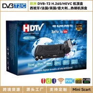 Spain Italy DVB-T2 Set Top Box Europe H.265 HEVC DVB SCART Interface TV Box