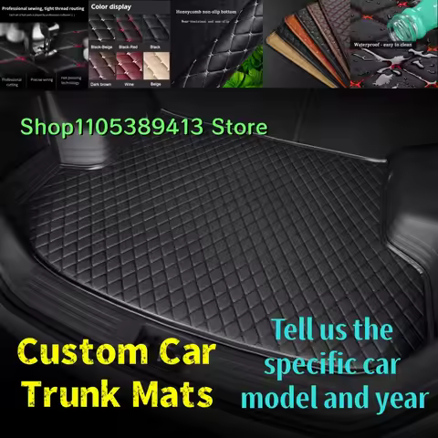 Cargo Liner Custom Car Trunk Mats Fit For KIA K3 CERATO FORTE BD 2020 2021 2022 2023 2024 2025 2026 