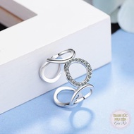 [HCM]Nhẫn nữ thời trang vòng tròn ghép N07