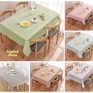 Checkered Waterproof Table Cloth 137 X 180 cm