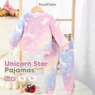 Royale Bebe – Kids Pajamas - Glow In The Dark Kids Sleepwear Set