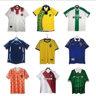 Football Jersey Retro National Team Argentina Brazil Netherlands Mexico Japan Turkey Wales Jersey Wh