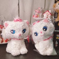 初版 新版 一對 Marie 富貴貓 瑪莉貓 香港迪士尼