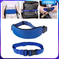 [Etekaxa] Wheelchair Seat Belt Blue Quick Release Buckle for Prevent Sliding Elderly
