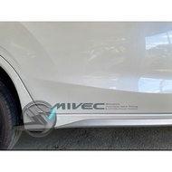(Ready Stock) S1081# 2pcs MITSUBISHI MIVEC Car Side Door Sticker