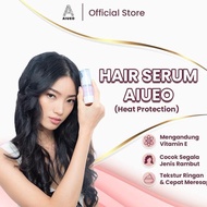 Aiueo Hair Straightener 823 & Heat Protection Cream 21Ml - Straightens Curling and Hair Blows - Heat