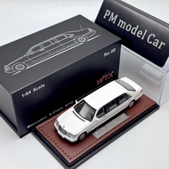 WTX 1:64 Mercedes-Benz S-Class W140 Long Wheelbase White Limousine Alloy Diecast Model Car