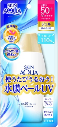 樂敦製藥SKIN AQUA超級保濕啫咖哩 110g