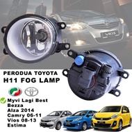 Perodua Toyota H11 Sport Light Fog Lamp Myvi Axia Bezza Alza Vios Camry Fog Light Sportlight Lampu