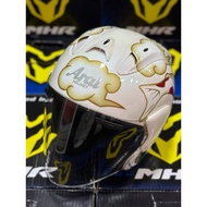 HELMET ARAI RAM3 KOI PUTIH PREMIUM