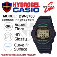 Anti-scratch Casio G-Shock DW5700 Hydrogel Watch