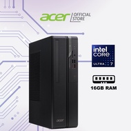 [Intel Core Ultra 7 Processor 265] Veriton Compact Tower Business Desktop | VX2730G Windows 11 Profe