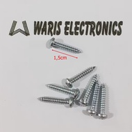 Baut Sekrup Lancip 15cm TR Transistor isi 20