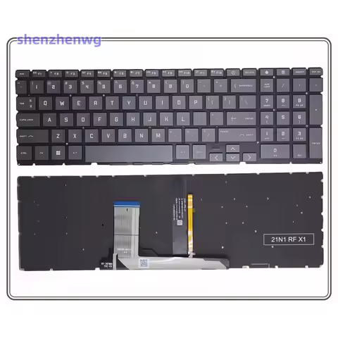 LL+ New Laptop US Keyboard for HP Victus 15-fa0000 15-fa0025nr 15-fa0032dx Backlit