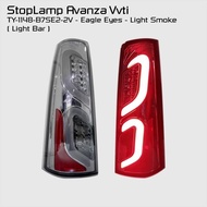 Toyota Avanza 2006 - 2010 Eagle Eyes Led with Light Bar Lightbar Tail Lamp ( Smoke )