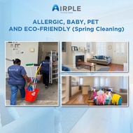 Highest 5 Stars rated Allergic, Baby, Pet And Eco-Friendly (Spring Cleaning) - Airple Aircon