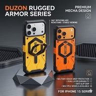 CASE DUZON Stand Magnetic Shockproof Phone FOR IPHONE 12 13 14 15 16 PRO MAX PLUS Shipped From Thail