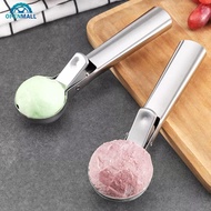 OPENMALL Stainless Steel Spring Loaded Ice Cream Scoop Professional Gelato Scoop Melon Baller Cookie