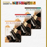 Piano Textbook Alfred Basic Adult All In One Level 1-3 (Lesson Theory Technic And Lesson Solo In Vol