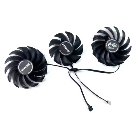 video card fan cooling fan 85mm 75mm 4pin For Colorful iGame RTX3060 3070 3080 3060TI 3070TI 3080 Ul
