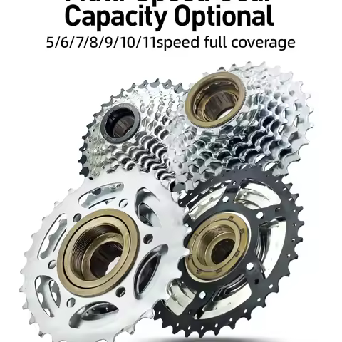 Vg Sports Bicycle Spinning Flywheel 5/6/7/8/9/10/11 Speed Bicycle Threaded Freewheels 14-28T 13-28/3