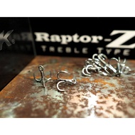 [HCM] Lưỡi HOOK BKK RAPTOR-Z - Lưỡi câu lure