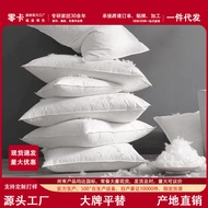 2026 New Style Goose Feather Feather Pillow Cotton Household Five-Star Shop B & B White Goose Feathe