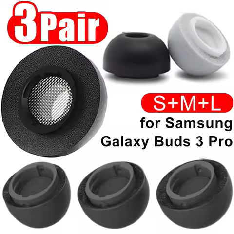 Memory Foam Earplugs for Samsung Galaxy Buds 4 3 Pro Replacement Eartips Sponge Ear Tips for Galaxy 