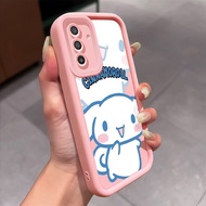 Casing hp for Samsung A17 4G A17 5G M17 5G F17 5G Case Cute White Rabbit Silicone Case Cesing Full W