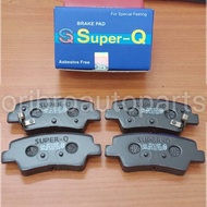 [READY STOCK] HYUNDAI ELANTRA MD SUPER-Q REAR BRAKE PAD KIT 58302 3XA30 / SQ1042 (MADE IN KOREA)