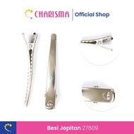 Silver Crocodile Clip and Back Crocodile Clip - Price per 1 Pack - Bangs Clip - Iron Hair Clip - Bla