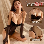 Ladies' Sexy Pajamas 性感睡裙 蕾丝睡衣 现货& 热卖内衣高级免脱约会战袍性感睡衣套装制服诱惑女家居服套装内衣