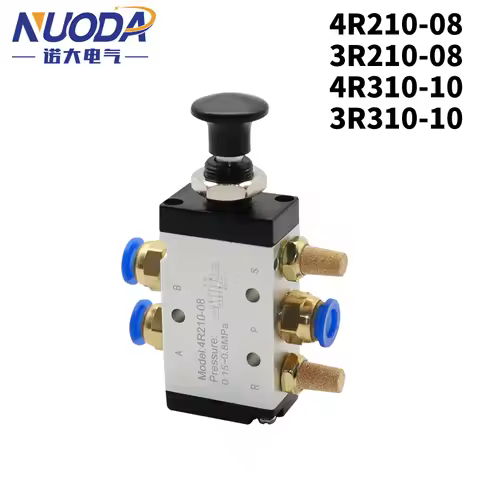 4R210-08 3R210-08 Manual valve 2 Way 5 Position Push and pull Pneumatic switch of directional valve 