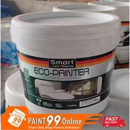 ( 7 LITER ) SMART PAINT ( ECO-PAINTER ) INTERIOR EMULSION PAINT / CAT DALAM MATT / ECO SMART / 7L
