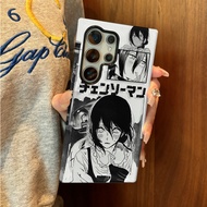 Suitable for Samsung S26/25 Phone Case Chainsaw Man Reese Galaxy Men Women New Style S24/23ULTRA Car
