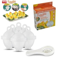 Hard Boil Egg Cooker 6 Boiler Without Shells with Bonus White Separator Eggs Steamer Boiler Cooking 