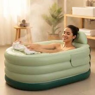 Adult Inflatable Bathtub; Thickened Bathtub; Portable Storage Bathtub; Ice Bath; Bathtub; Steam Bath