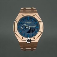 《改裝訂製》G-SHOCK特別限量版 男裝女裝手錶鋼錶電子錶 防水潛水錶 農家橡樹 Casioak Casio G Shock Special Limted Edition GA2100 Luxury