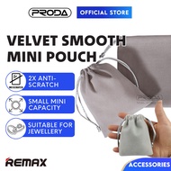 Mini Drawstring Velvet Pouch Bag For Small Powerbank Jewellery Bag Travel Organizer Storage Pouch Be