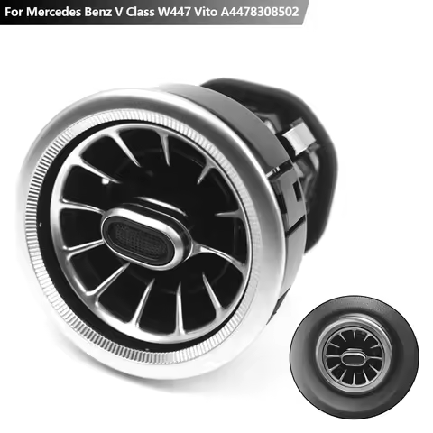 Interior Front Dashboard Air Condition AC Vent Outlet Turbo Trim For Mercedes Benz V Class EQV Vito 