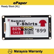 2.13 2.9 Inch E-paper E-Ink Tri Color Black White Red Display Screen