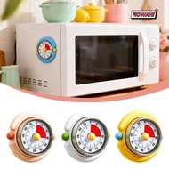 ROWAN1 Kitchen Timer, Visual Magnetic Mechanical Timer,  60-Minute Kids Timer for Home Cooking