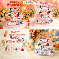 Set of 11 1-Sided Cards Vietnamese Girl Theme October 20 Cake Decoration Meaningful Gifts Vietnamese